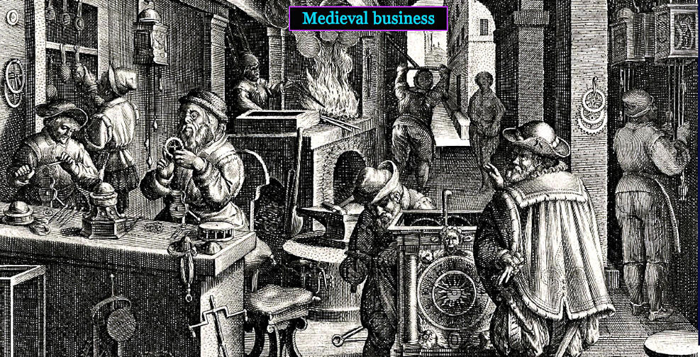 Clockmaker's Shop, 1600